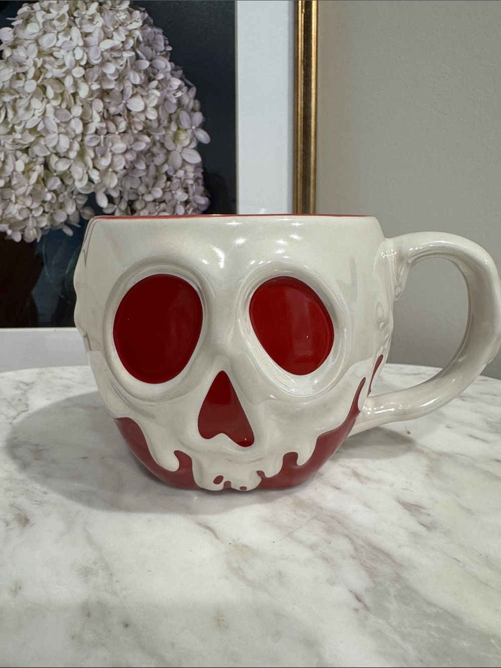 Disney Snow White Poison Apple Skull Mug